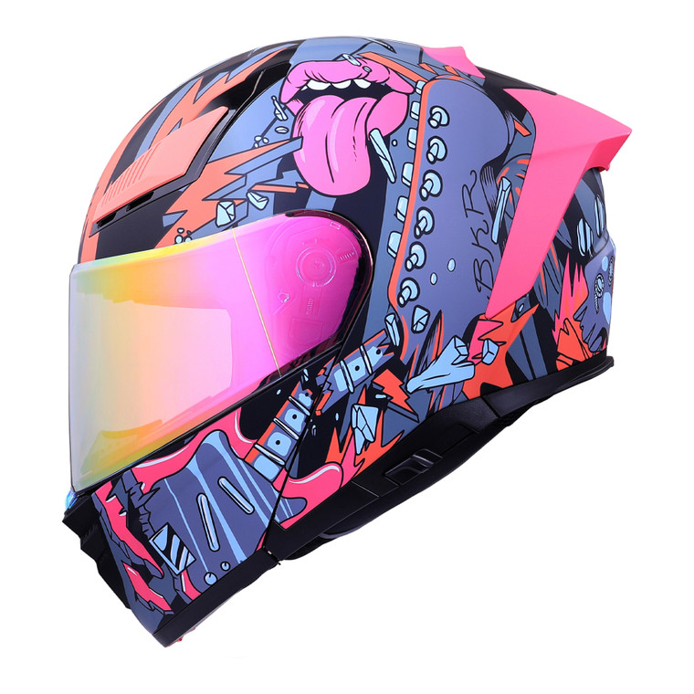 CASCO BKR RAVEN ROSA MATE ROCK ON MICA ROSA ABA SVS ROSA