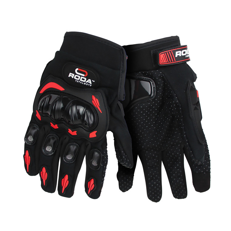 GUANTES RODA CON LIMPIA MICA TOUCHSCREEN ROJO
