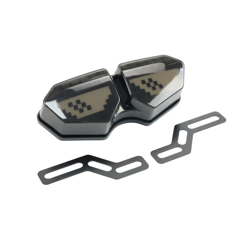 CALAVERA GRAFICO LENTES C/DIREC SECUENCIAL 12V MARCA RODA