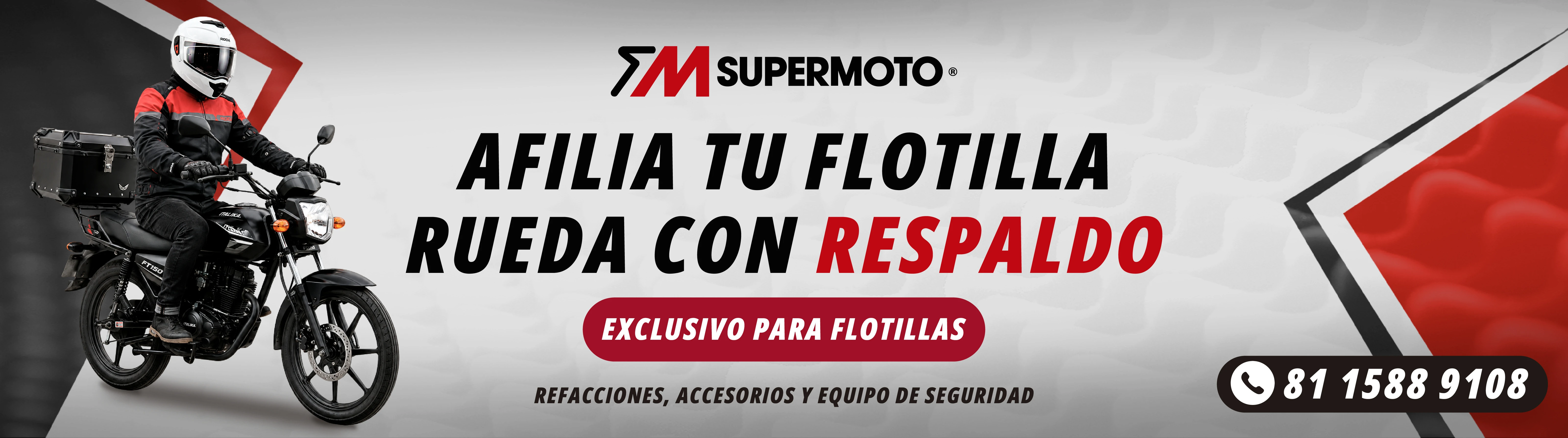 Afilia tu Flotilla - Rueda con Respaldo