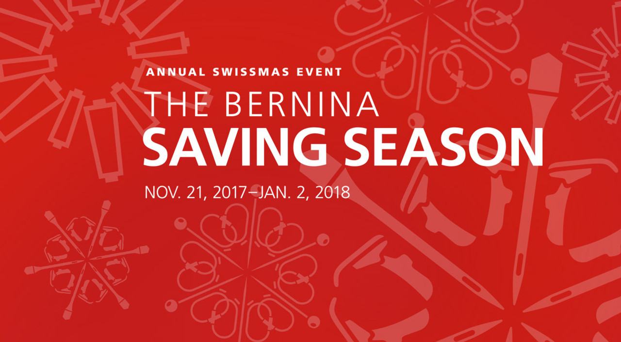 Bernina Holiday Sales Event