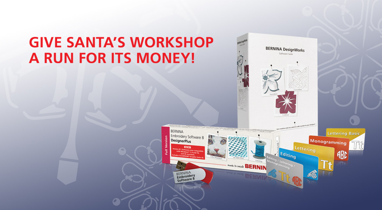 Special Pricing on Bernina Software