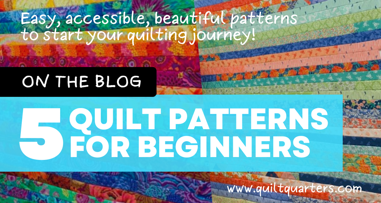 5 Quilt Patterns for Beginners