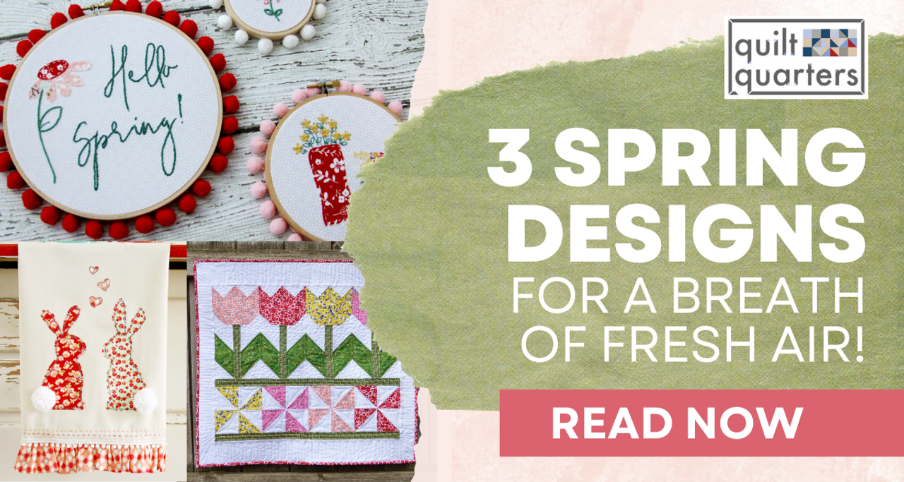 3 Spring Designs to Put a Breath of Fresh Air in Your Projects!