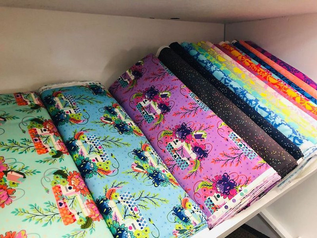 Tula Pink Fabrics Now at Quilt Quarters!