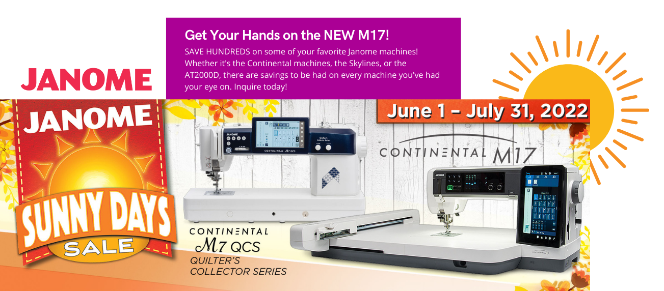 Quilt Quarters Authorized BERNINA, BROTHER & JANOME Dealer