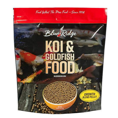Blue Ridge Floating Growth Blend Fish Food, 5 lbs.