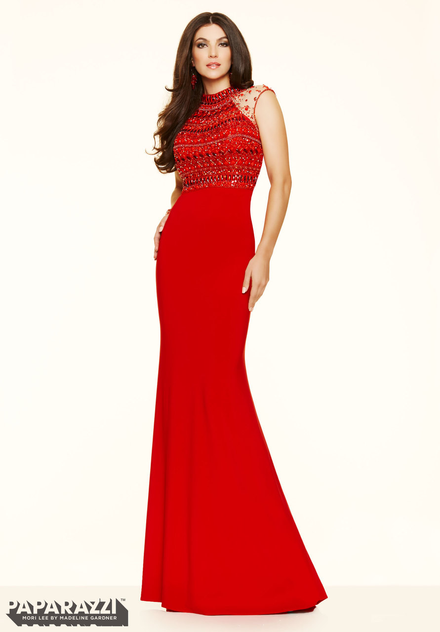 discount mori lee paparazzi prom dress