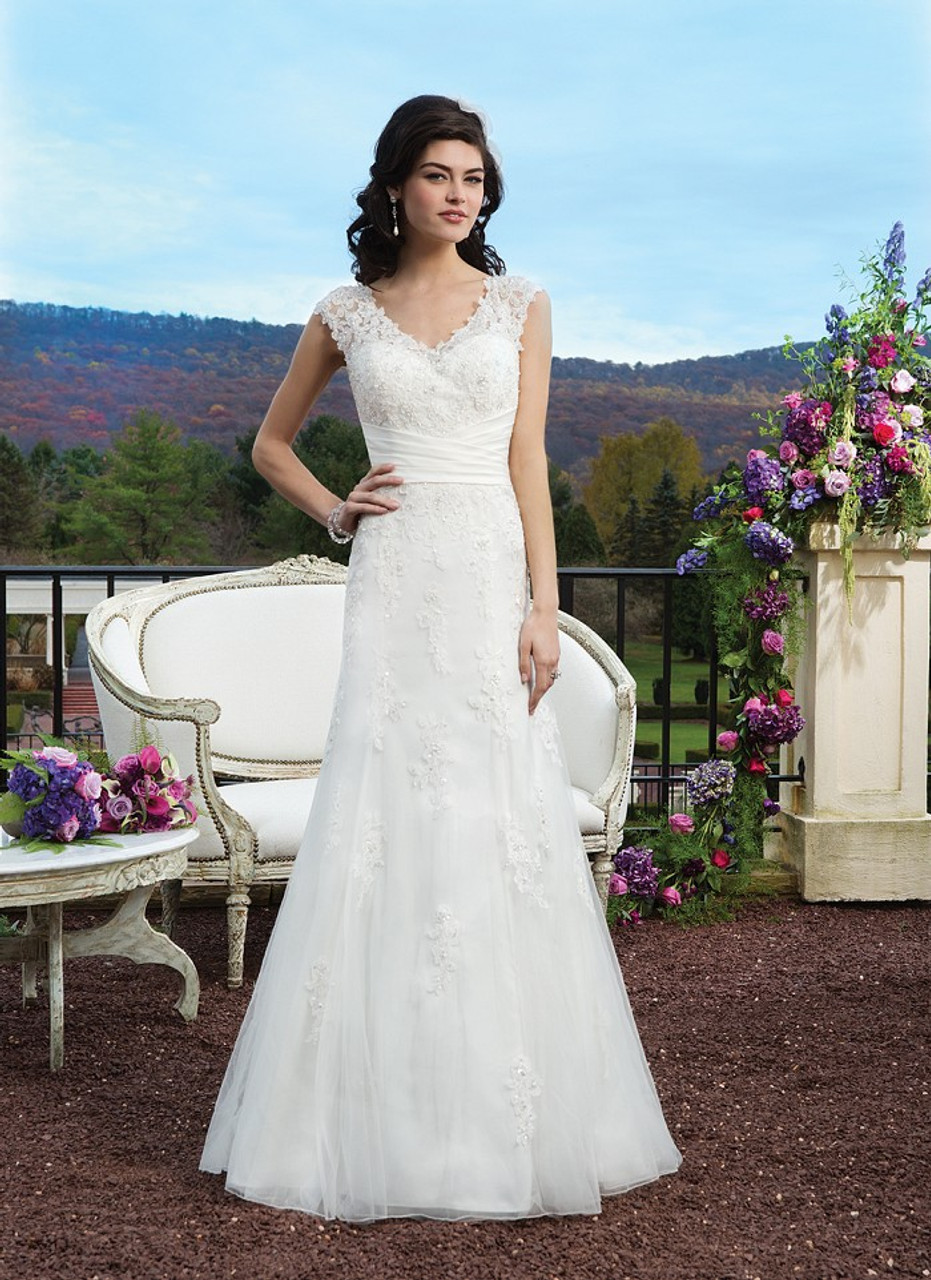 Sincerity Bridal by Justin Alexander Bridal Dress 3813 on Sale, up