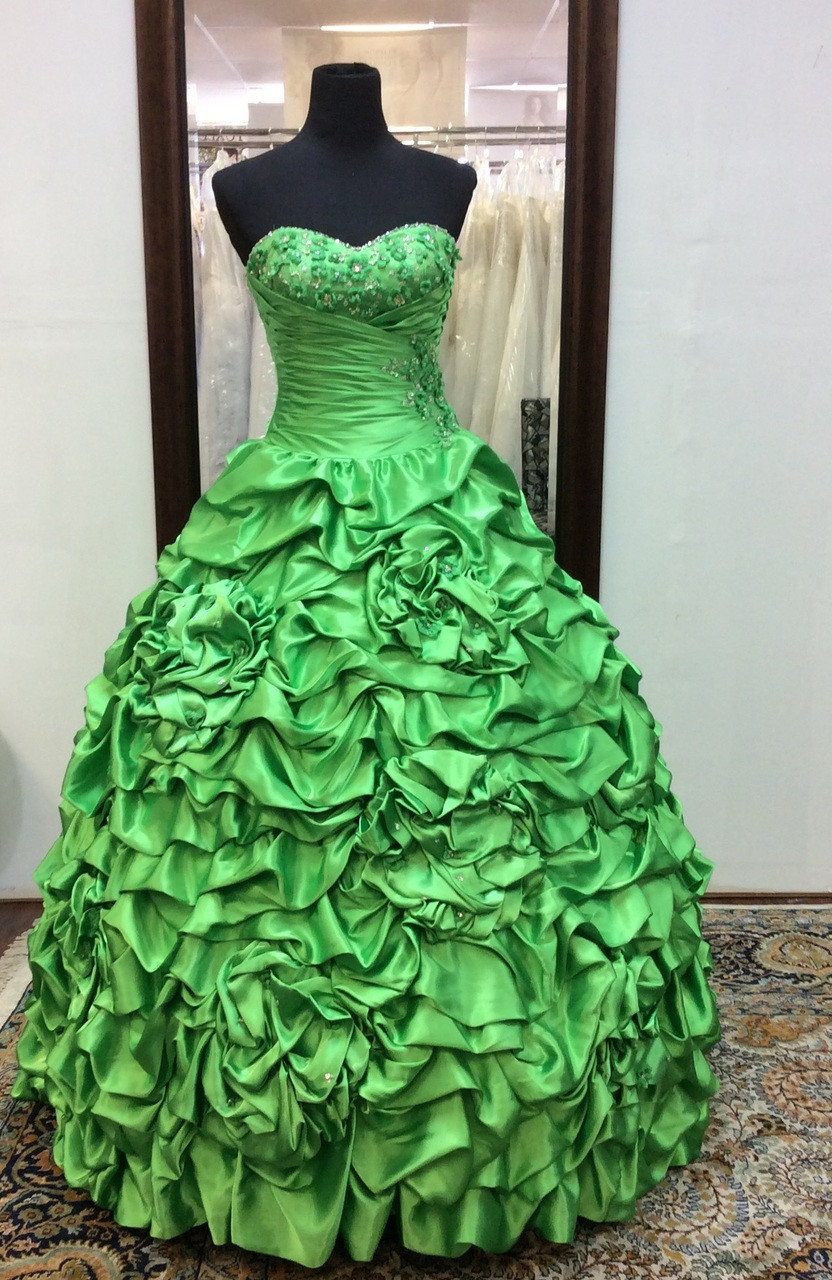 lime green quince dresses