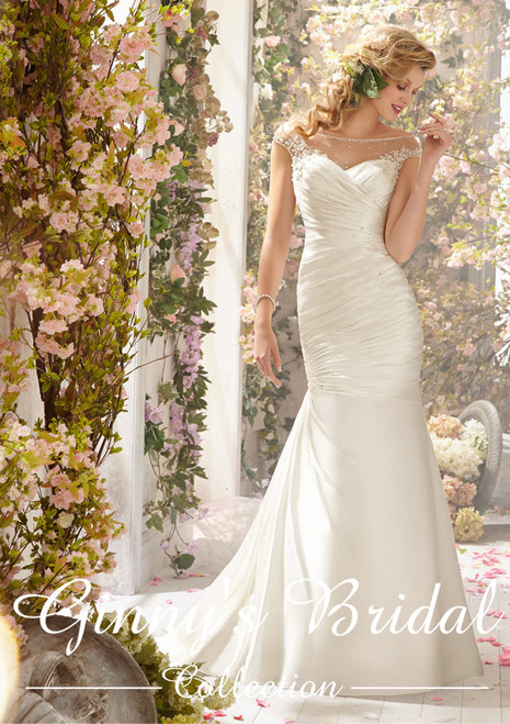 Mori Lee by Madeline Gardner Wedding Dress 2691 on SALE, Up to 80% OFF