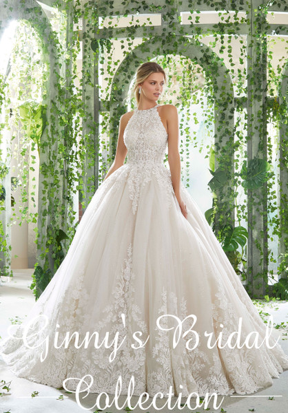 AF Angelina Faccenda Couture by Mori Lee Wedding Dress Style 1728 Primavera on Sale