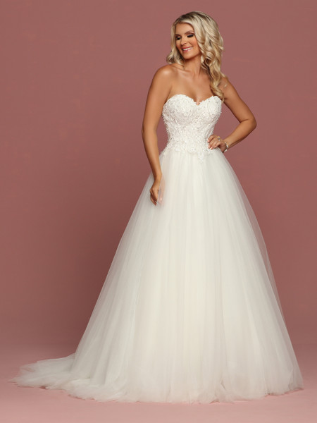 DaVinci Bridal Wedding Dress Style 50487 on Sale