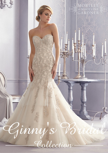 Mori Lee by Madeline Gardner Wedding Dress 2691 on SALE, Up to 80% OFF