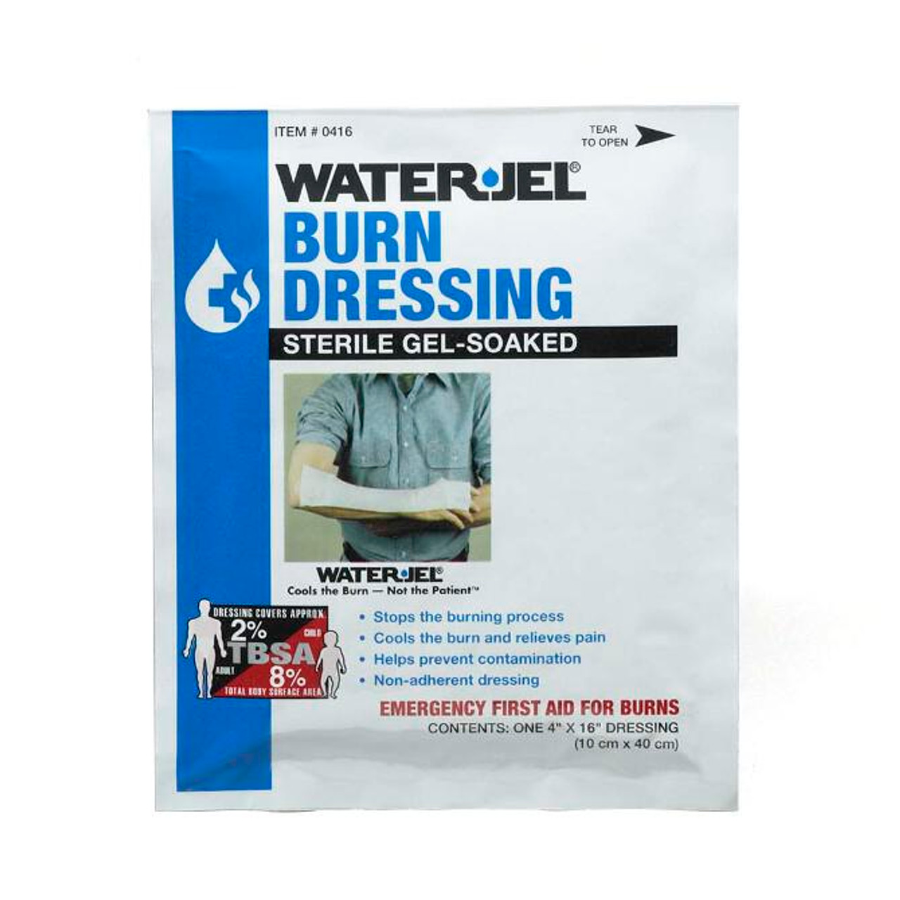 Water-Jel 53380M Sterile Burn Dressings, 2