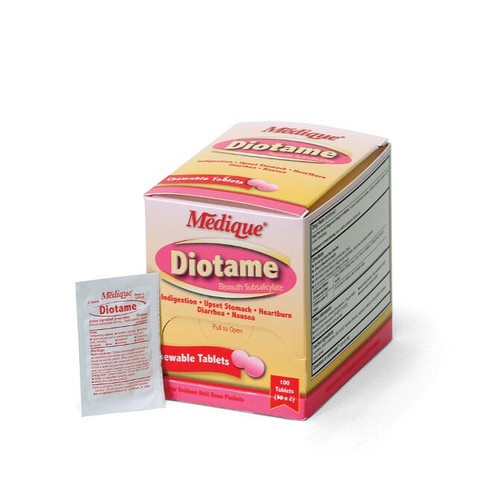 DIOTAME Antacid & diarrhea relief | Compare to Pepto Bismol