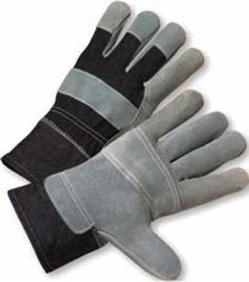 Gloves - Economy Leather Palm - Dozen