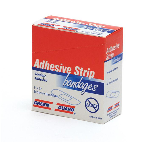 Plastic Strip Adhesive Bandage 1" X 3"