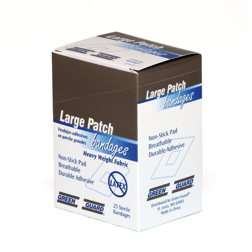 Heavy Duty Fabric Large Patch Bandage - 2" x 3"