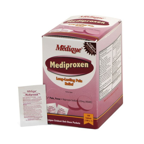 Mediproxen Pain Relief (NSAID) - 100 Count Box Compare to Aleve