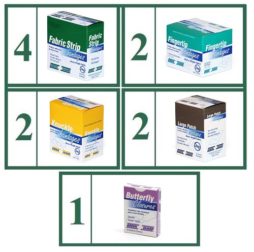 Bandaid Refill Bundle -  Medium Variety