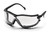 Exceeds Z87.1 High Impact Requirements; *CE EN166; *CSA Z94.3-07;*AS/NZS 1337; MIL-PRF 32432

V2G FEATURES

    Lens and frame vented to increase air flow.
    Headband and temples feature ratchet adjustment for perfect fit, features quickfit retainer.
    Interchangeable temples and headband included with each pair of V2G
    Flame resistant foam padding forms perfect seal to keep out dust and airborne particles.
    9.75 base curved lens provides full side protection, treated to prevent fogging and self seal small scratches, provides 99.9% protection against harmful UV rays.