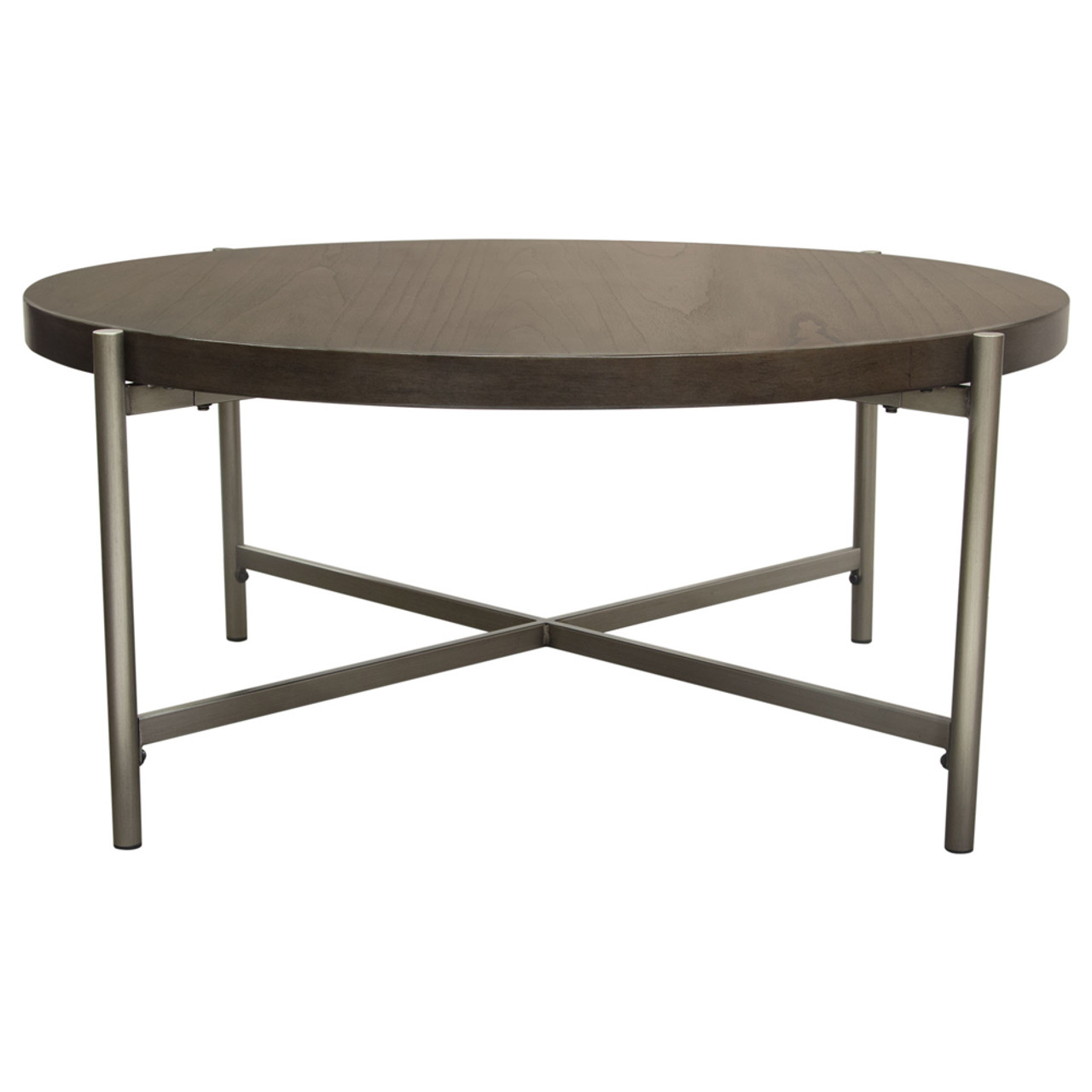 brushed oak coffee table