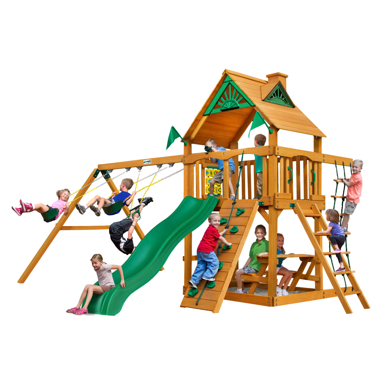 wooden swing set accessories