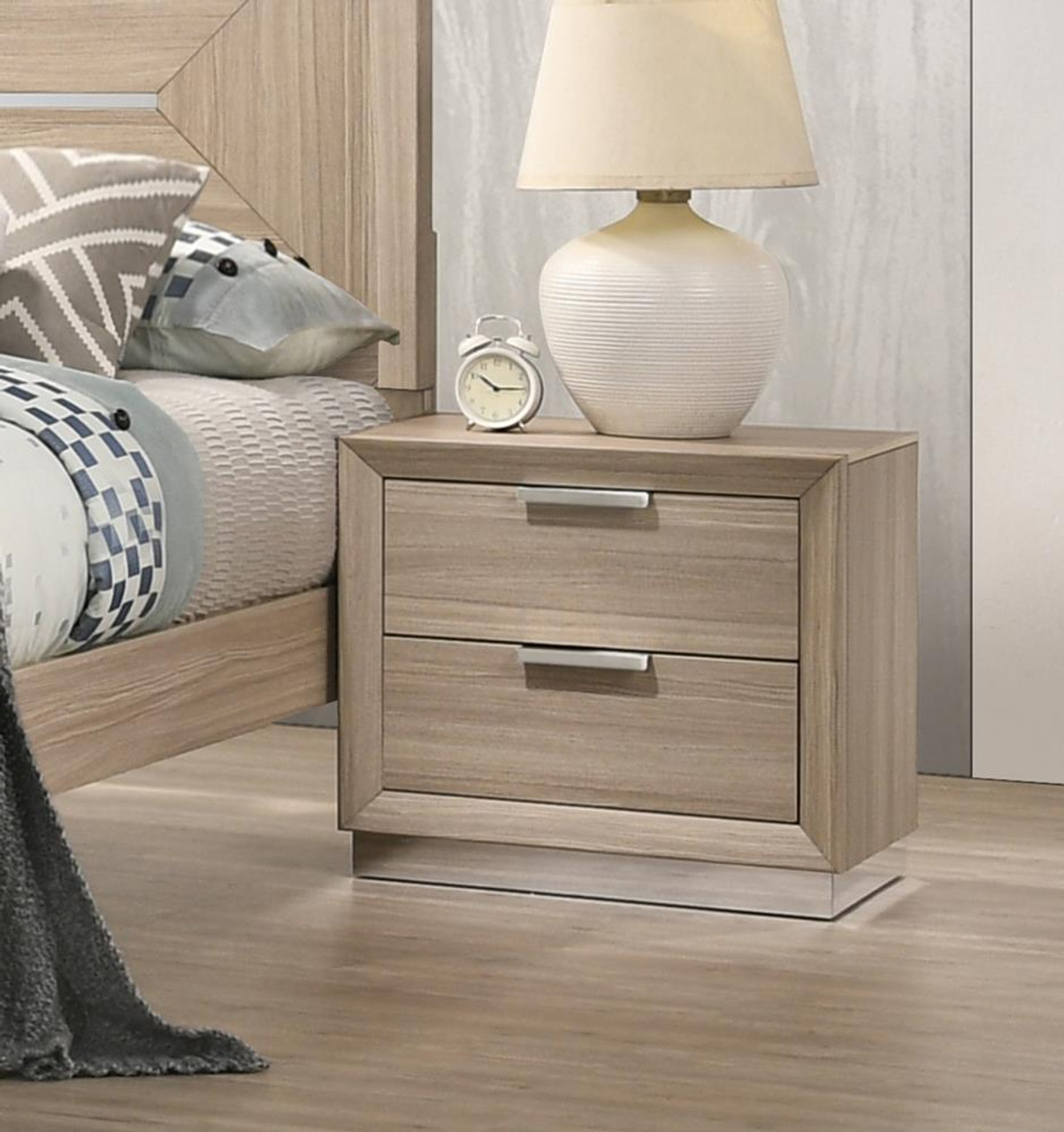 light beige nightstand