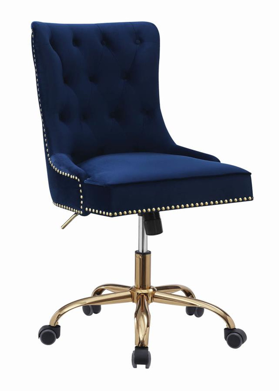 blue modern desk chair