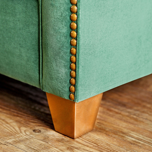 ネイタルデザイン 38-KT SOTE ver. YELLOW GREEN Green And White Cubic Zirconia 18k Yellow Gold Over Sterling