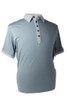 Adidas Mens ClimaCool Stripe Polo - 4 Buttons