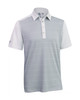 Ashworth Mens Front Panel Print Polo