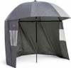 ULTRA 2.2m 87" Fishing Shelter Umbrella with Zip Sides and Windows Tilting Adjustable