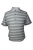 Ashworth Mens Thick Stripes Polo Shirt