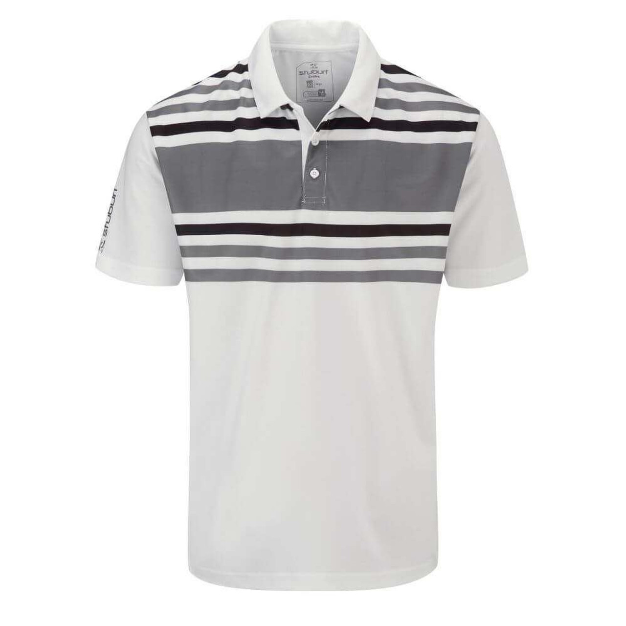 Stuburt Golf Evolve Pure Stripe Polo Shirt - The Sports HQ
