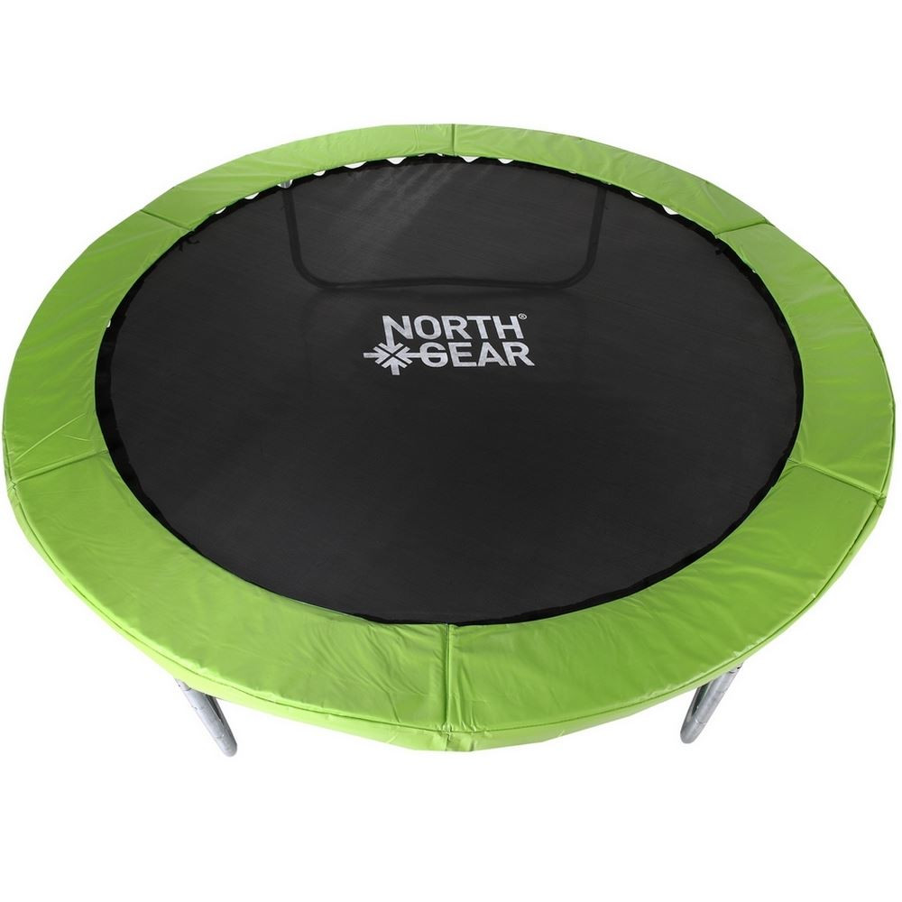 North Gear 8ft Trampoline Set with Safety Enclosure and Ladder The Sports HQ