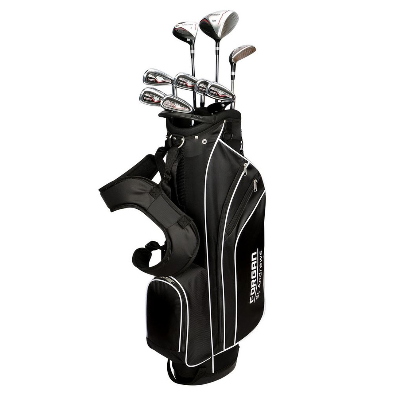 Forgan of St Andrews F100 +1 Inch Golf Clubs Set with Bag