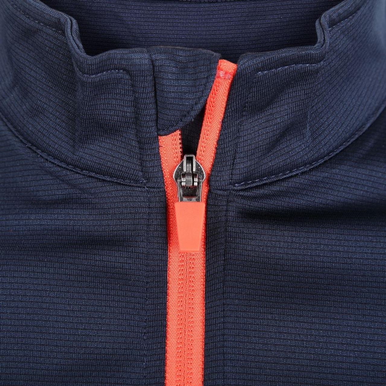 Woodworm Golf Mens 1/4 Zip Pullover Sweater Jumper, Navy/Red - The ...