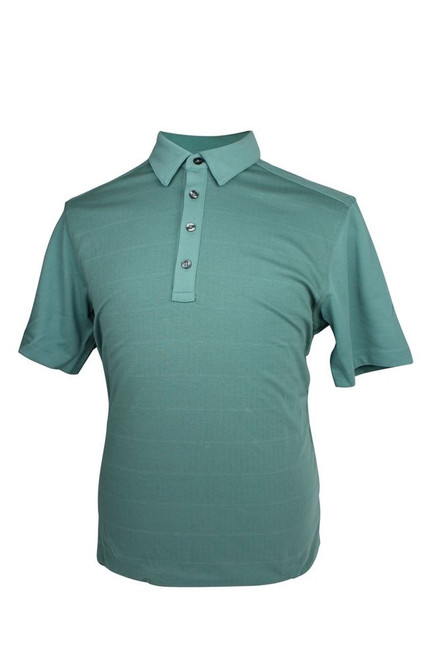 Ashworth Mens Front Panel Print Polo