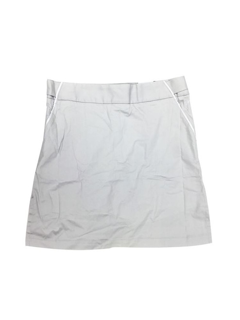 Ashworth Golf Ladies Skirt/Short Skort - Grey w/ White Trim Ashworth Golf Ladies Skirt/Short Skort - Grey w/ White Trim
