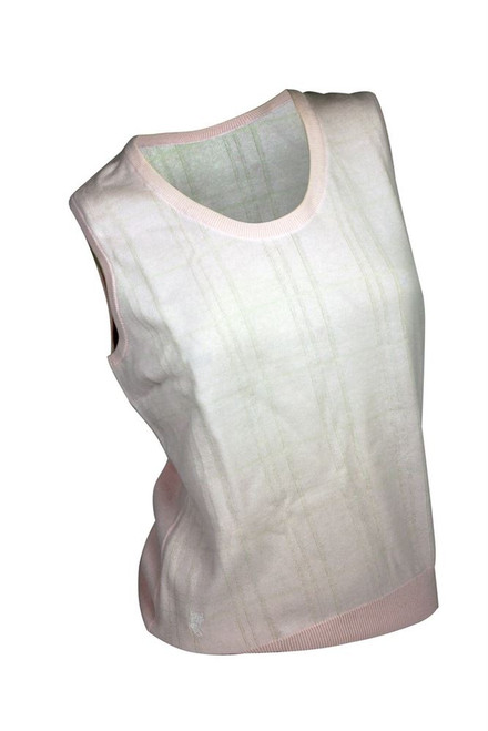 Ashworth Ladies Cross Striped Vest Ashworth Ladies Cross Striped Vest