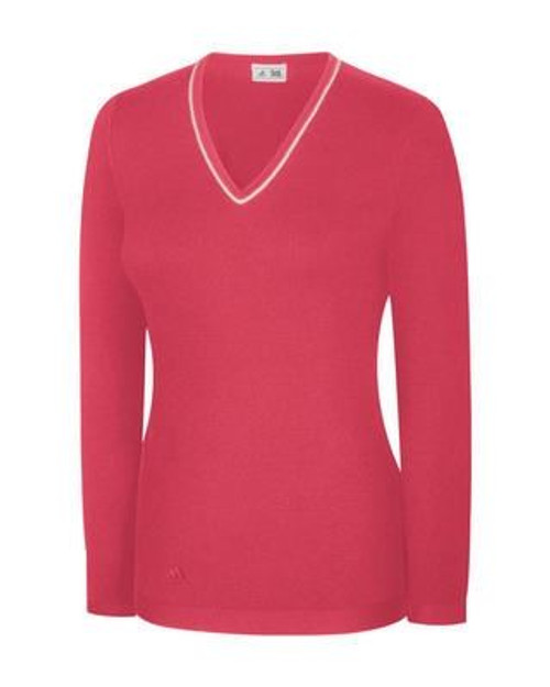Ashworth Ladies V-Neck Cotton Sweater Ashworth Ladies V-Neck Cotton Sweater