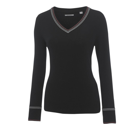 Ashworth Ladies Cotton Sweater w/ Cable