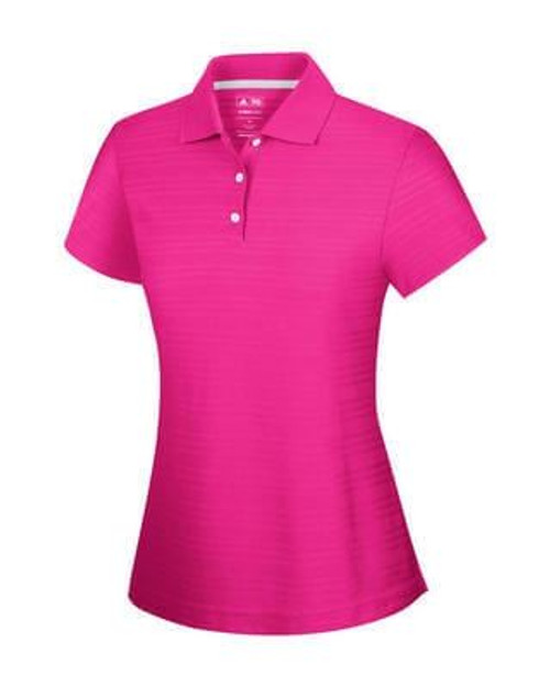 Adidas ClimaLite Girls Textured Polo