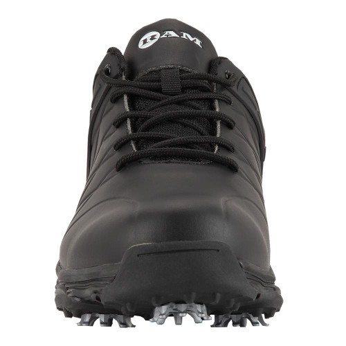 Ram Golf FX Tour Mens Waterproof Golf Shoes, Black Ram Golf FX Tour Mens Waterproof Golf Shoes, Black