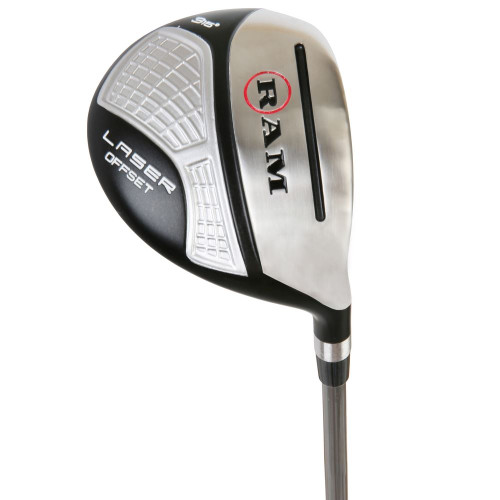 Ram Golf Laser AntiSlice Offset Fairway Wood, Mens Right Hand The
