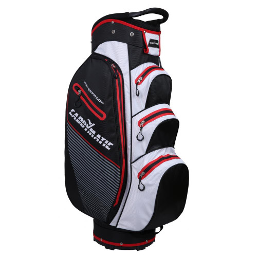 Caddymatic Golf Waterproof Golf Trolley / Cart Bag with Full Length Dividers Caddymatic Golf Waterproof Golf Trolley / Cart Bag with Full Length Dividers