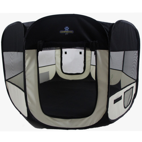 Confidence PET Fabric Indoor Foldable Dog Playpen Puppy Guinea Pig Exercise L Confidence PET Fabric Indoor Foldable Dog Playpen Puppy Guinea Pig Exercise L