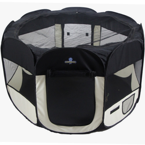 Confidence PET Fabric Indoor Foldable Dog Playpen Puppy Guinea Pig Exercise L Confidence PET Fabric Indoor Foldable Dog Playpen Puppy Guinea Pig Exercise L